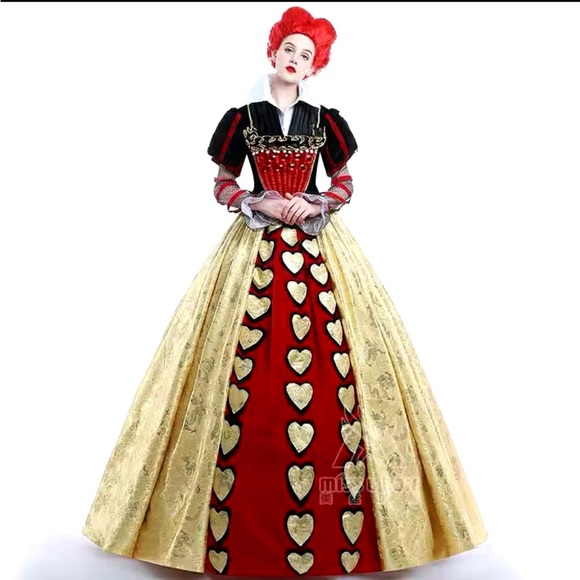 Queen of hearts costume cosplay - Picture 1 of 7
